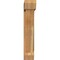 Ekena Millwork Traditional Slat Rough Sawn Bracket w/ Offset Brace, Western Red Cedar, 8"W x 36"D x 44"H BKT0806X36X44TRA06RWR - alternate 2